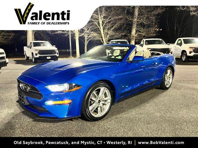 used 2021 Ford Mustang car, priced at $24,990