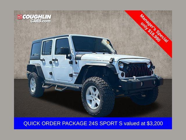 used 2018 Jeep Wrangler JK Unlimited car, priced at $18,990