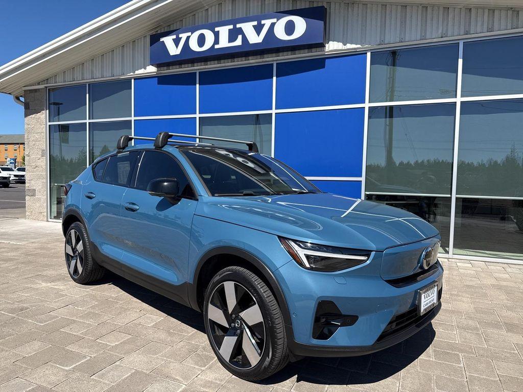 used 2023 Volvo C40 Recharge Pure Electric car, priced at $27,790