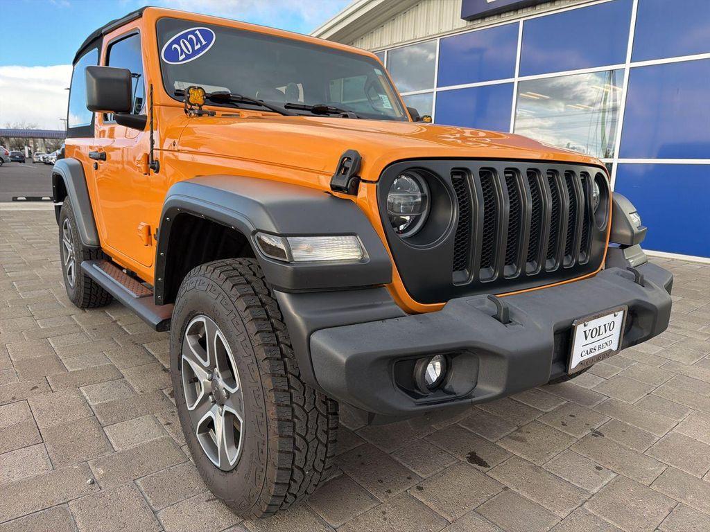 used 2021 Jeep Wrangler car, priced at $27,790