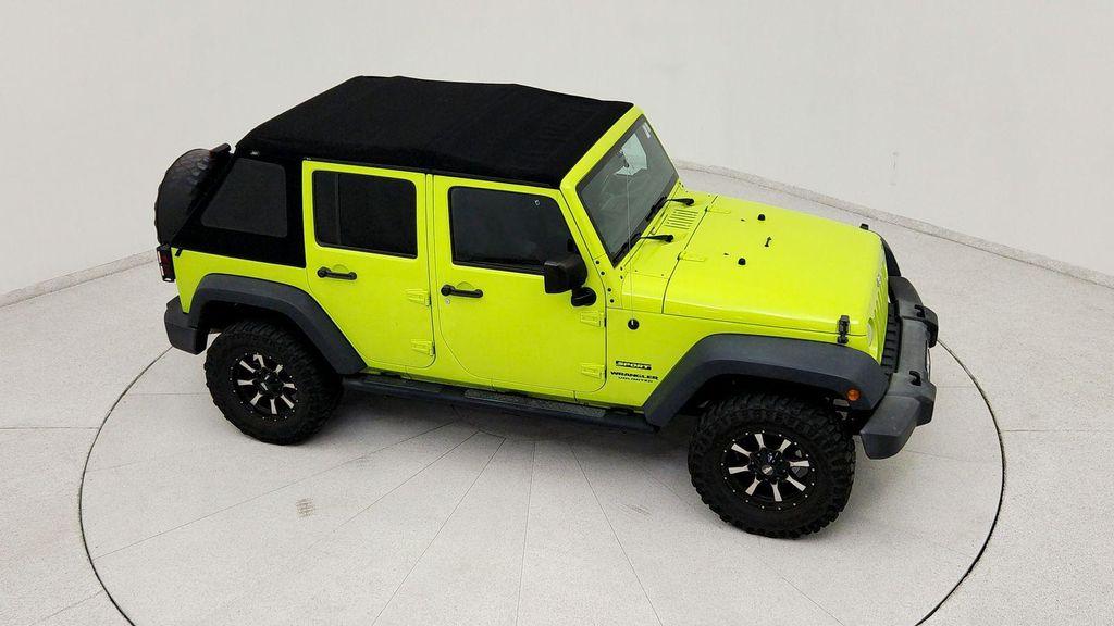 used 2016 Jeep Wrangler Unlimited car, priced at $16,991