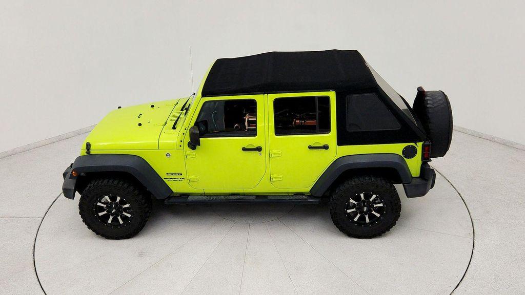 used 2016 Jeep Wrangler Unlimited car, priced at $16,991