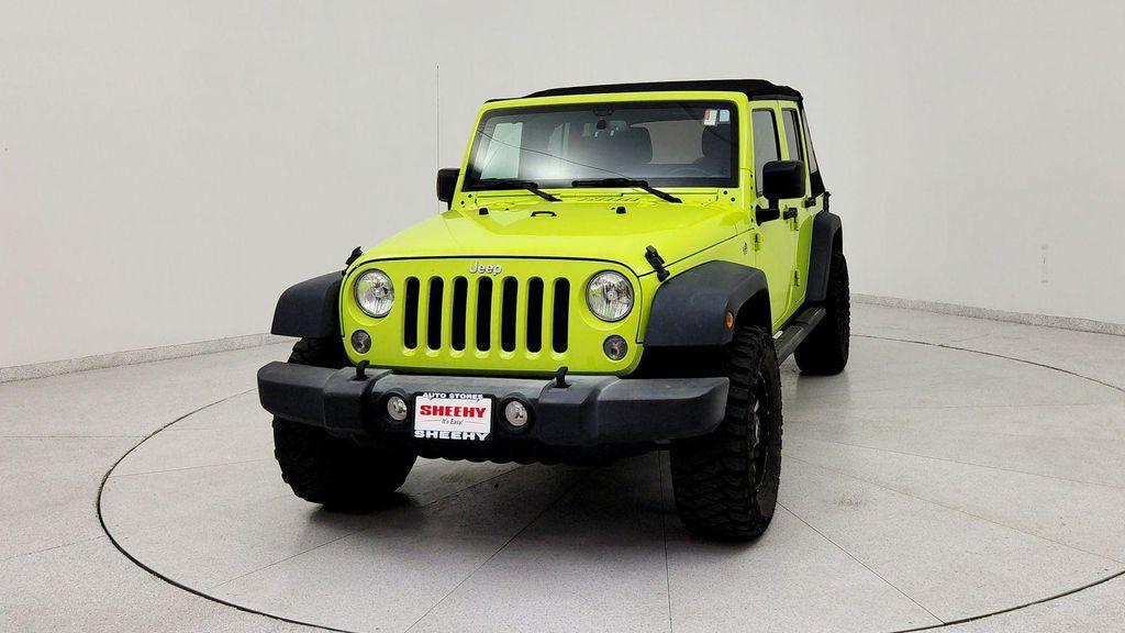 used 2016 Jeep Wrangler Unlimited car, priced at $16,991