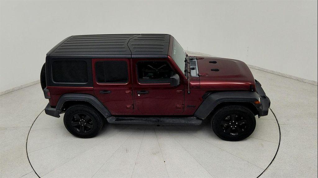 used 2021 Jeep Wrangler Unlimited car, priced at $26,291