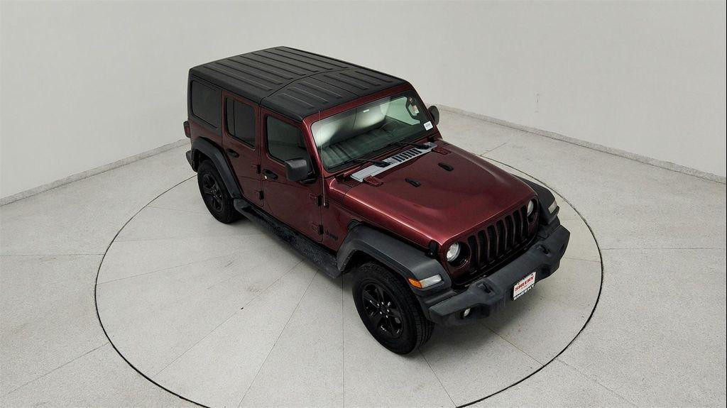 used 2021 Jeep Wrangler Unlimited car, priced at $26,291