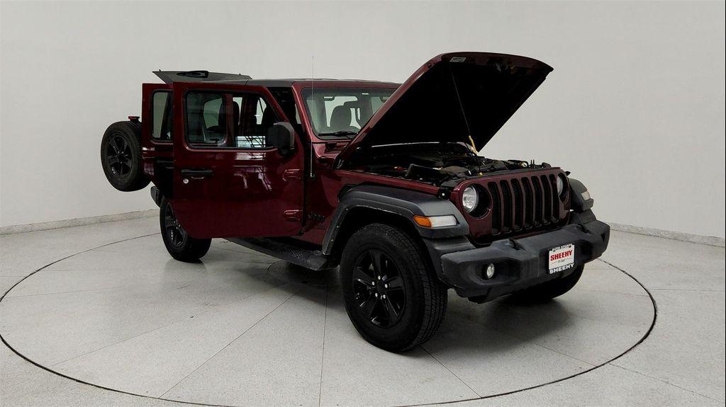 used 2021 Jeep Wrangler Unlimited car, priced at $26,291