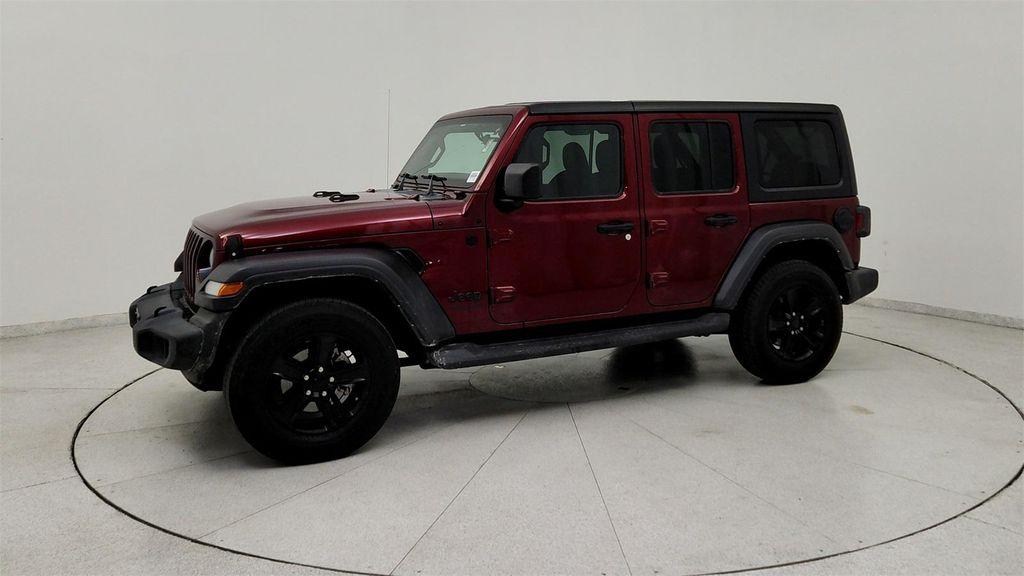 used 2021 Jeep Wrangler Unlimited car, priced at $26,291