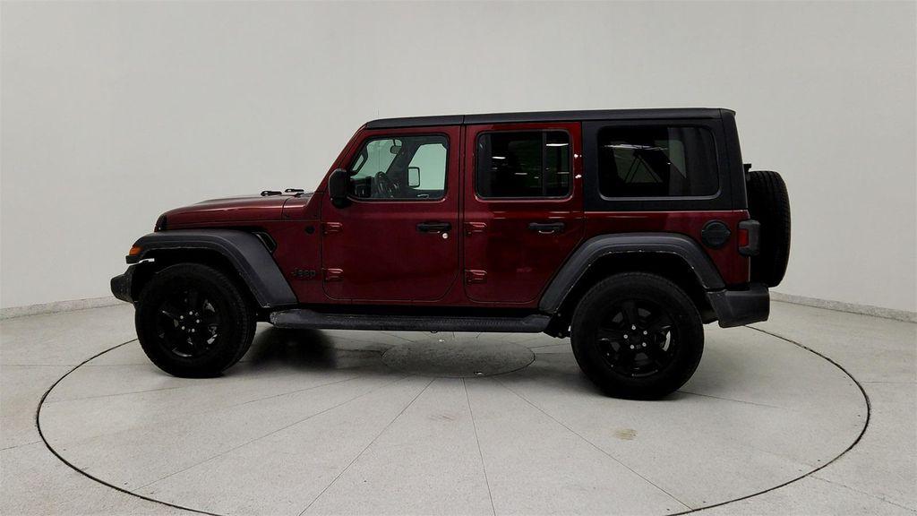 used 2021 Jeep Wrangler Unlimited car, priced at $26,291