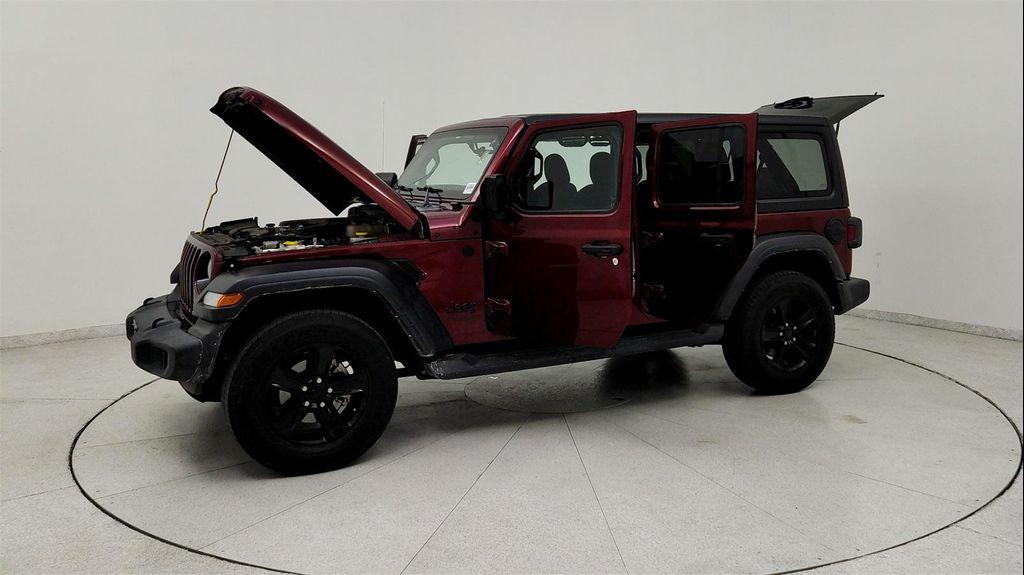 used 2021 Jeep Wrangler Unlimited car, priced at $26,291