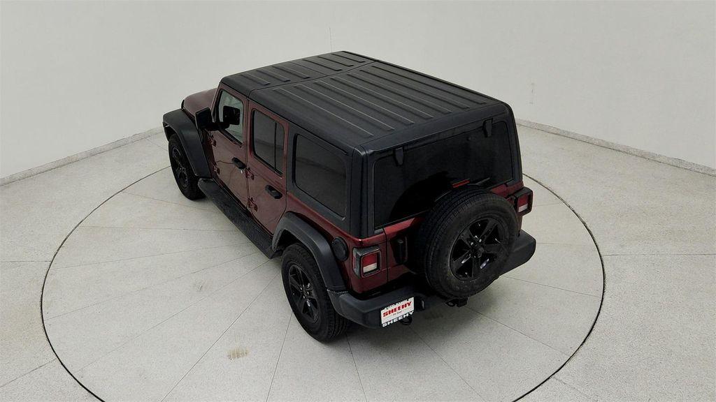 used 2021 Jeep Wrangler Unlimited car, priced at $26,291