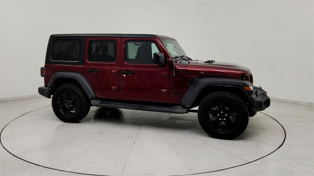 used 2021 Jeep Wrangler Unlimited car, priced at $26,291