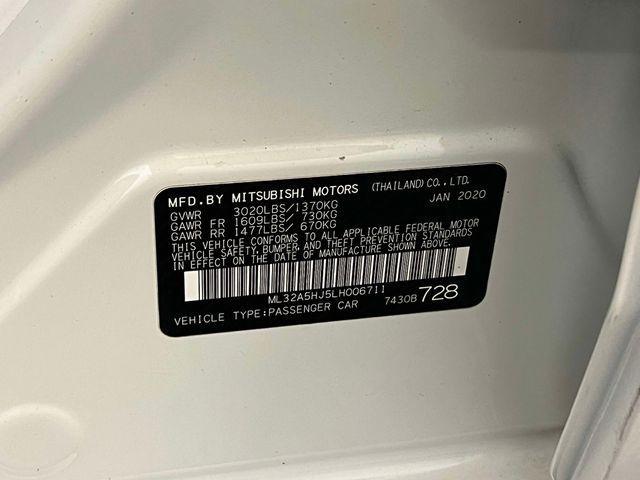 used 2020 Mitsubishi Mirage car, priced at $10,001