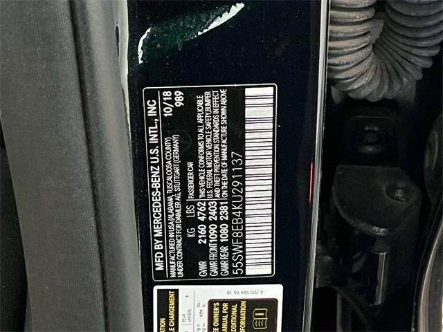 used 2019 Mercedes-Benz C-Class car, priced at $23,264