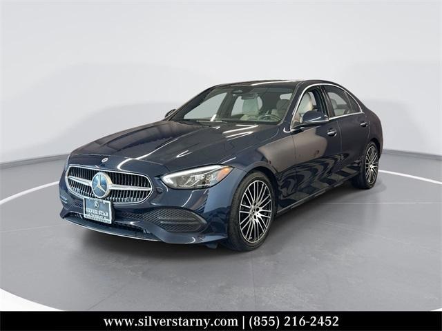used 2022 Mercedes-Benz C-Class car, priced at $31,493