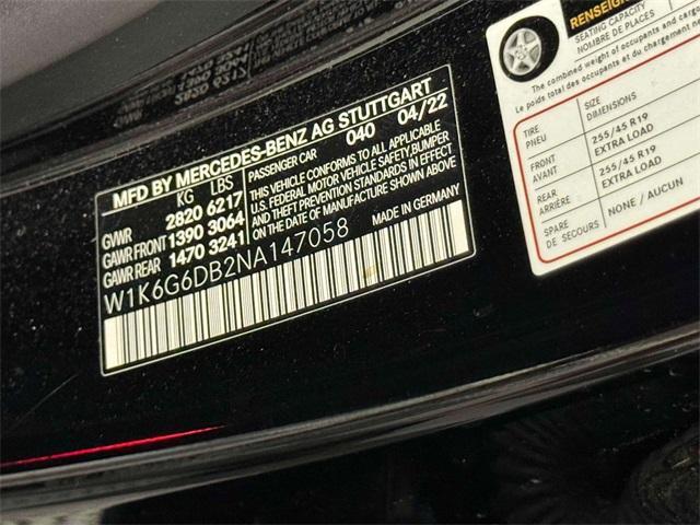 used 2022 Mercedes-Benz S-Class car, priced at $66,250