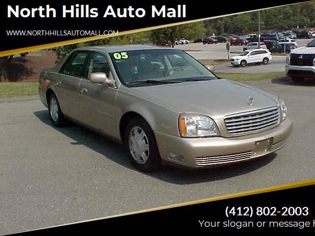 used 2005 Cadillac DeVille car, priced at $7,499