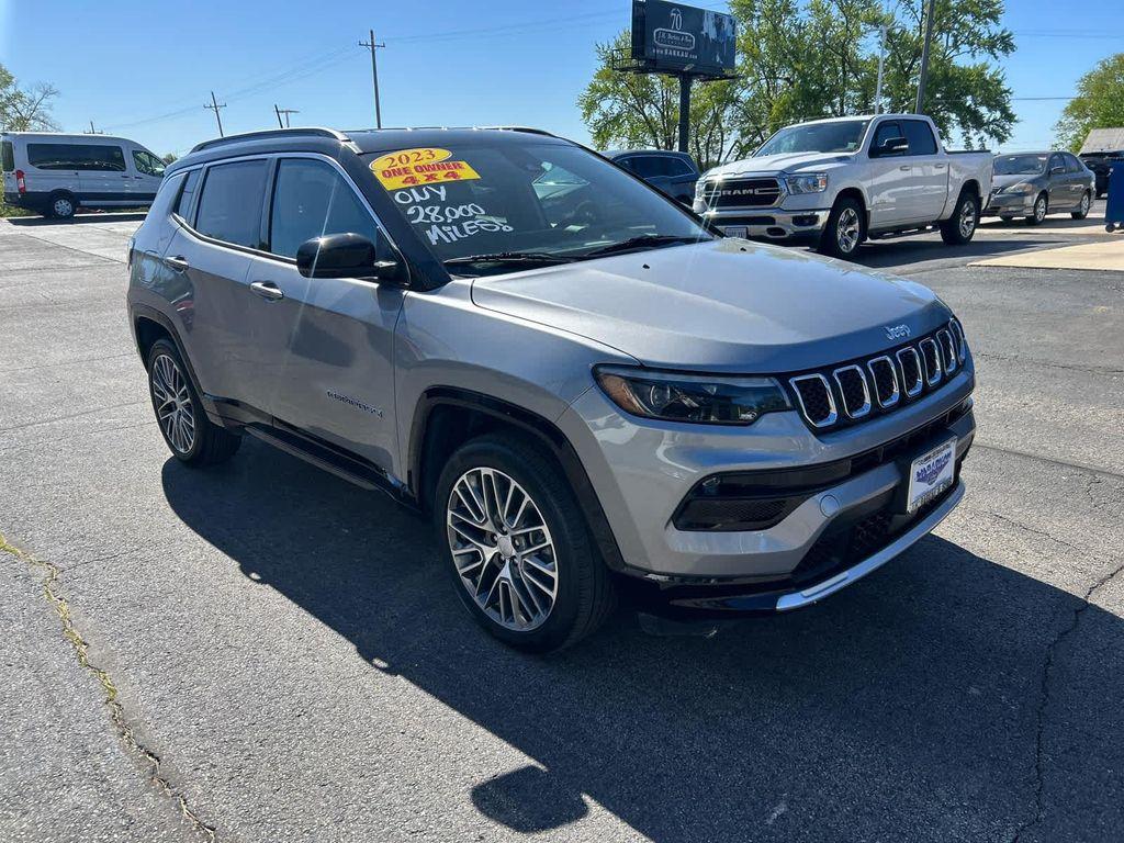 used 2023 Jeep Compass car, priced at $27,301
