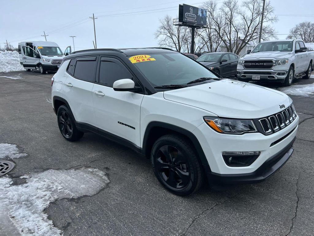 used 2021 Jeep Compass car, priced at $19,952