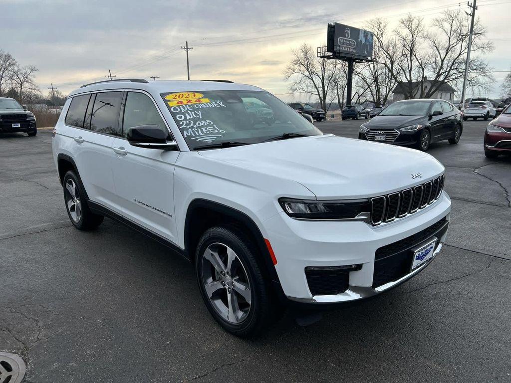 used 2023 Jeep Grand Cherokee L car, priced at $34,452