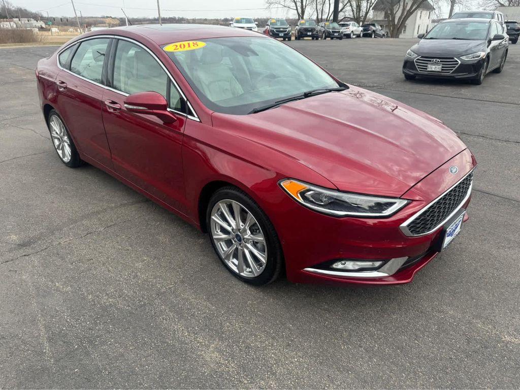 used 2018 Ford Fusion car, priced at $17,452