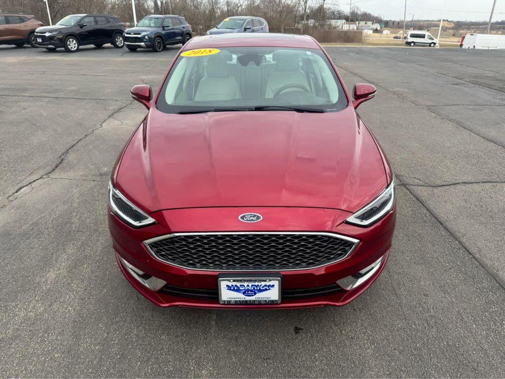 used 2018 Ford Fusion car, priced at $17,452