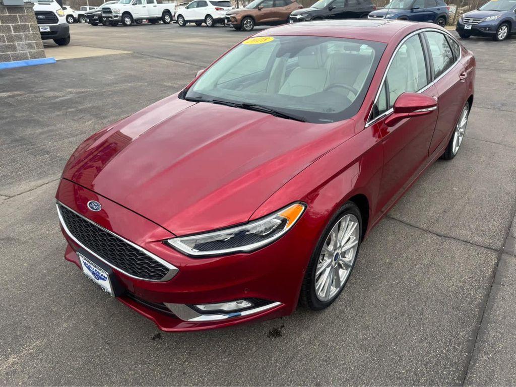 used 2018 Ford Fusion car, priced at $17,452