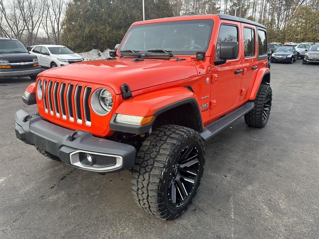 used 2018 Jeep Wrangler Unlimited car, priced at $30,952