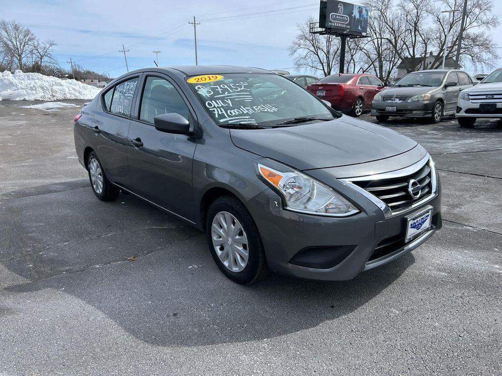used 2019 Nissan Versa car, priced at $7,952