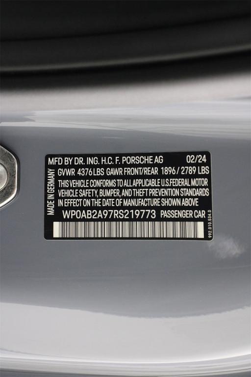 used 2024 Porsche 911 car, priced at $172,900