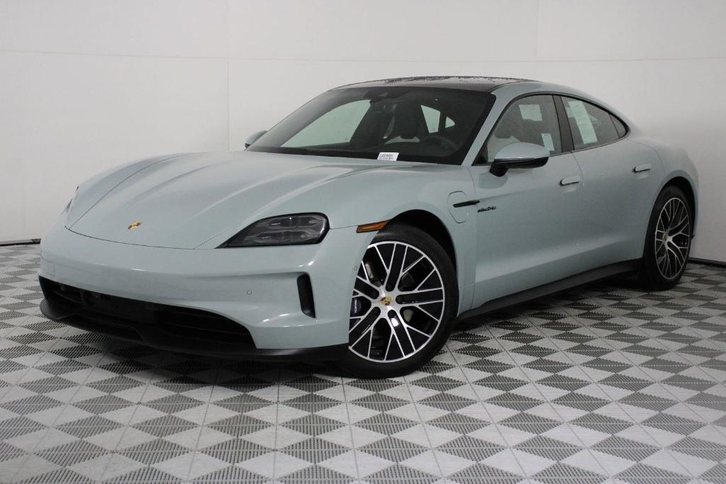 used 2025 Porsche Taycan car, priced at $106,888