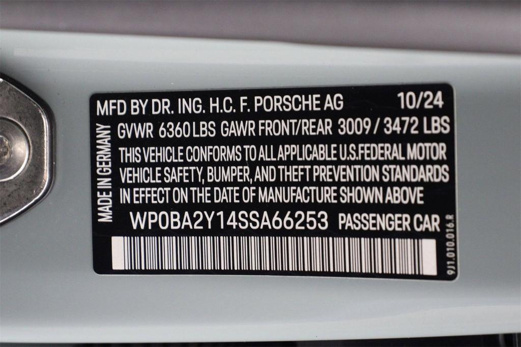 used 2025 Porsche Taycan car, priced at $121,888