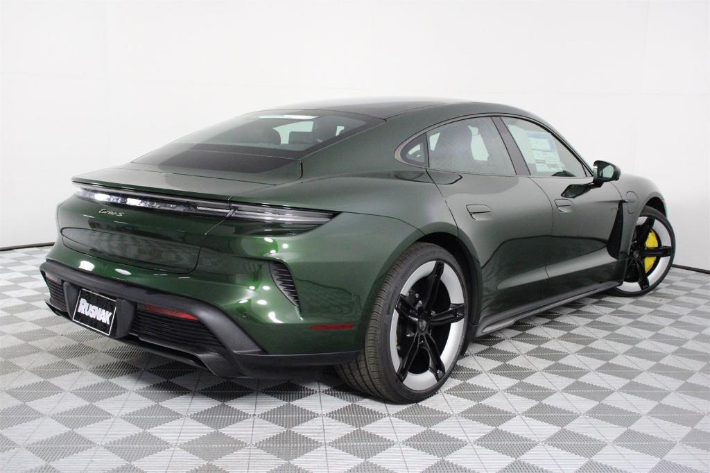 new 2025 Porsche Taycan car, priced at $235,965