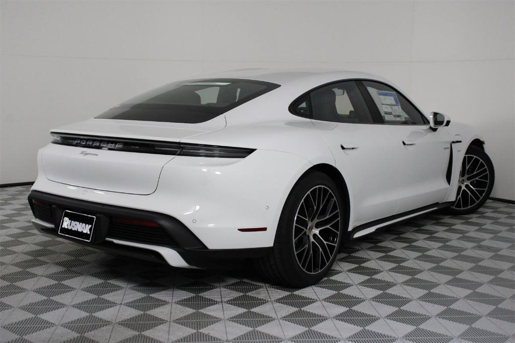 new 2026 Porsche Taycan car, priced at $137,160