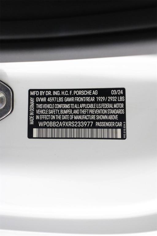 used 2024 Porsche 911 car, priced at $199,888