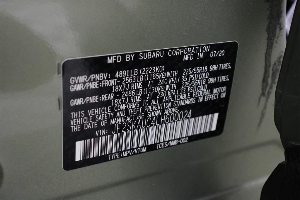 used 2020 Subaru Forester car, priced at $20,900