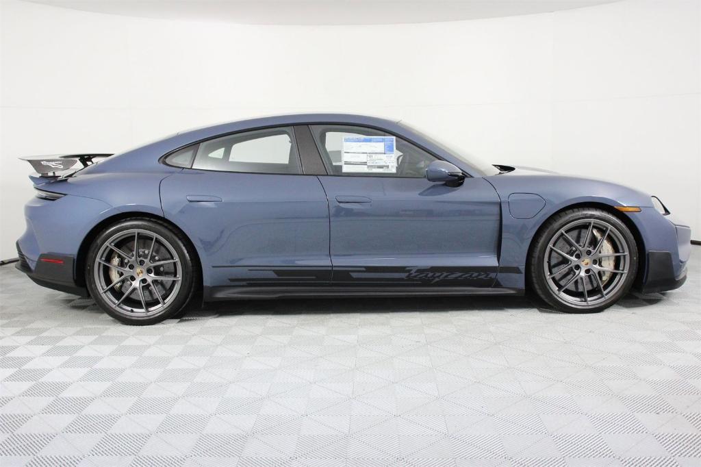 new 2025 Porsche Taycan car, priced at $250,455