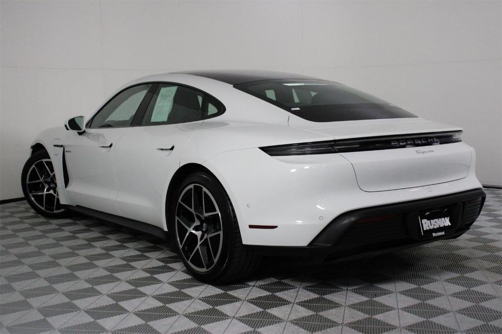 used 2025 Porsche Taycan car, priced at $89,888