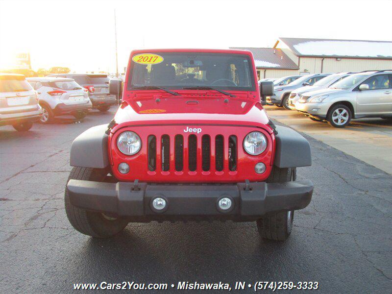 used 2017 Jeep Wrangler Unlimited car, priced at $16,850