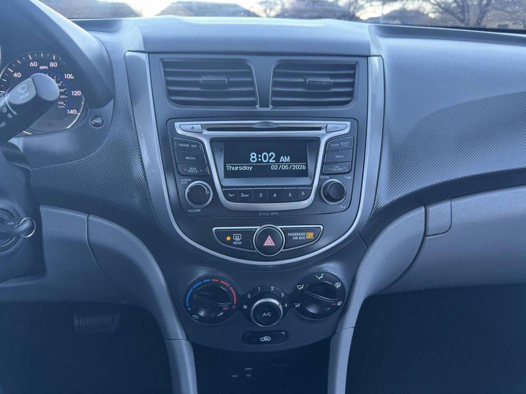used 2017 Hyundai Accent car, priced at $4,500