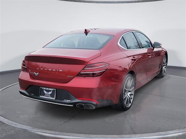 used 2022 Genesis G70 car, priced at $19,144