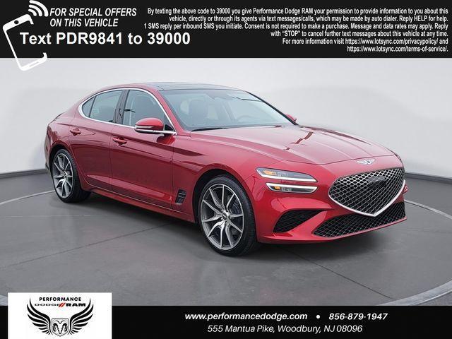 used 2022 Genesis G70 car, priced at $18,295