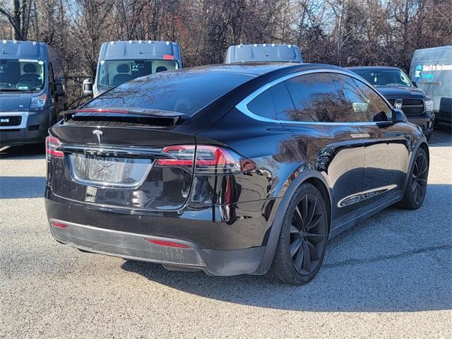 used 2018 Tesla Model X car, priced at $26,499