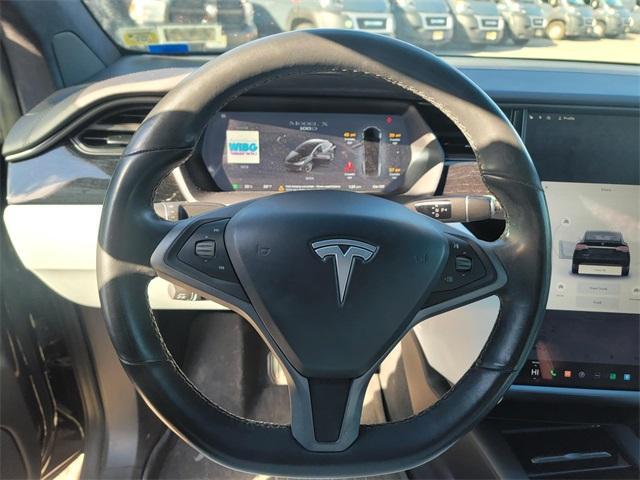 used 2018 Tesla Model X car, priced at $26,499