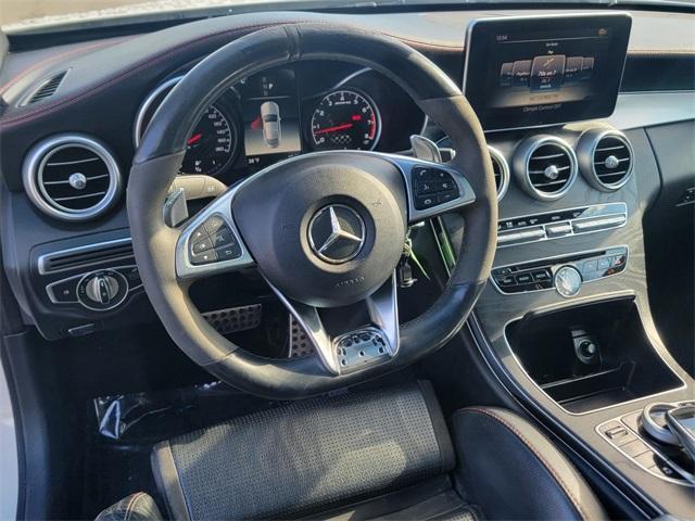 used 2018 Mercedes-Benz AMG C 43 car, priced at $26,495