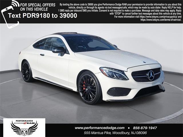 used 2018 Mercedes-Benz AMG C 43 car, priced at $26,495