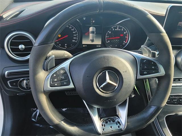 used 2018 Mercedes-Benz AMG C 43 car, priced at $26,495