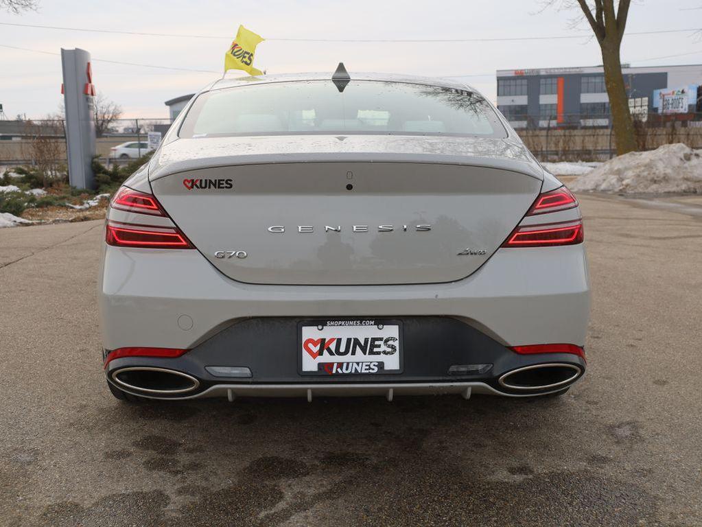 used 2025 Genesis G70 car, priced at $30,577