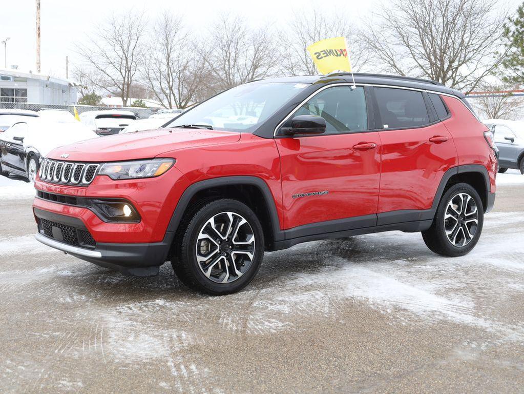 used 2023 Jeep Compass car, priced at $23,277