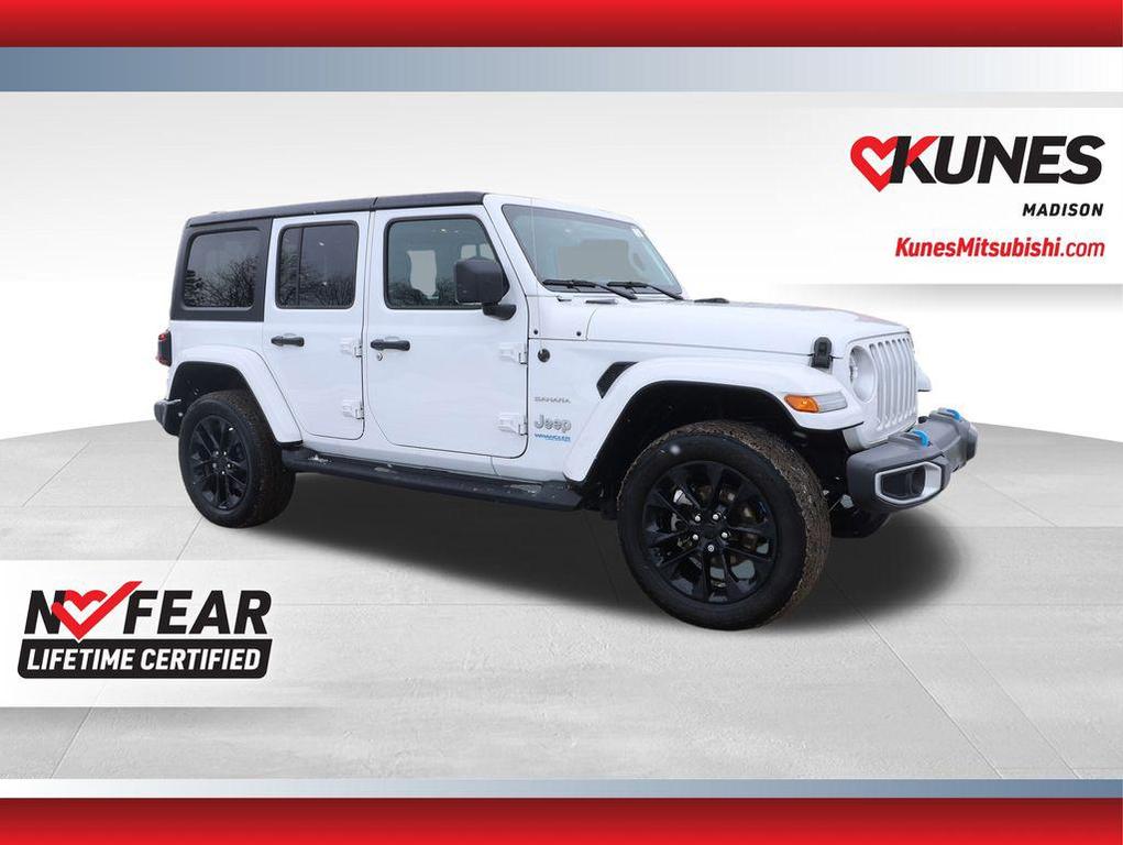 used 2022 Jeep Wrangler Unlimited 4xe car, priced at $26,577