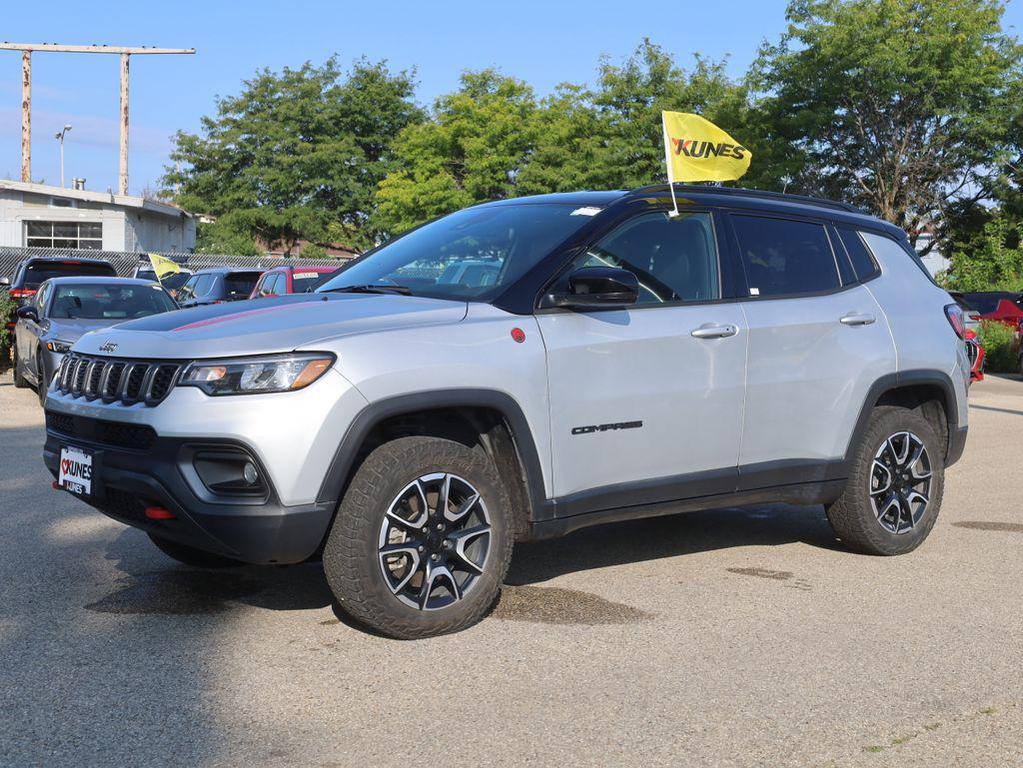 used 2024 Jeep Compass car, priced at $23,877
